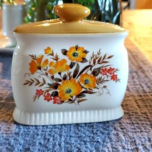 Midcentury napkin holder ceramic